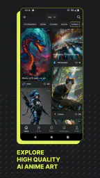 Moescape - Character AI & Art screenshot