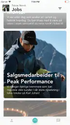 Mojob for talents screenshot