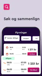 momondo: Fly, Hotell, Leiebil screenshot