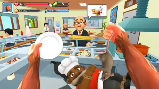 Monkey Student: School Prank screenshot
