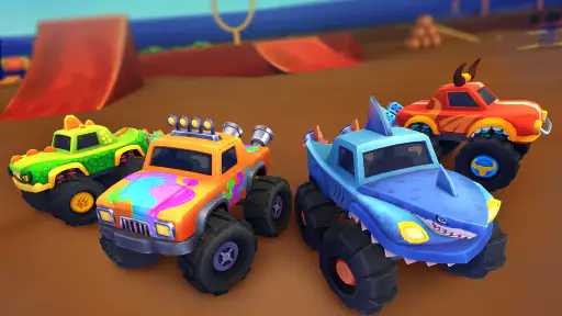 Monstertruck-spill for barn screenshot