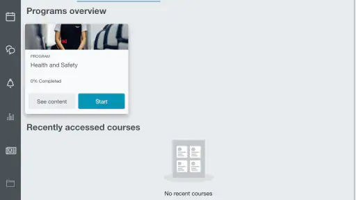 Moodle Workplace screenshot