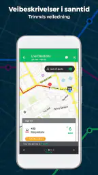 Moovit: Buss og tog rutetider screenshot