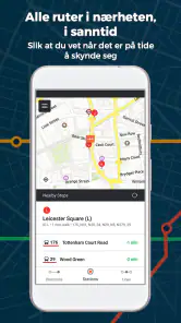 Moovit: Buss og tog rutetider screenshot