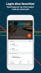 Moovit: Buss og tog rutetider screenshot