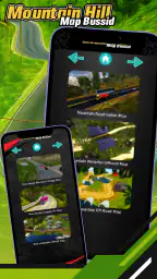 Mountain Hill Map Bussid screenshot