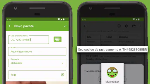 Muambator: Rastreio Correios screenshot