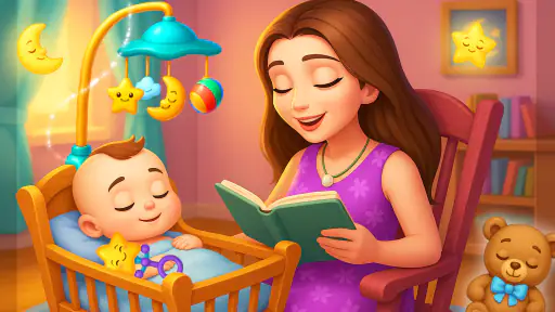 Mummy baby care game screenshot