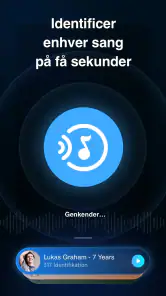 Musikgenkendelse - Song finder screenshot