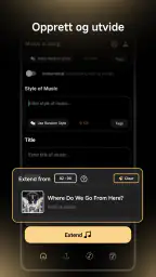 Musikk AI Song Lyric Generator screenshot