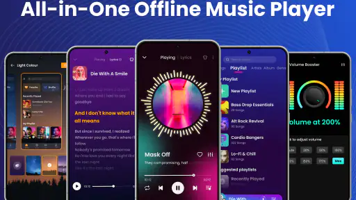 Musikkspiller og MP3-spiller screenshot