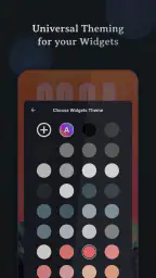 Muviz Widgets: Clock, Music., screenshot