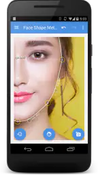 My Face Shape Meter and frames screenshot