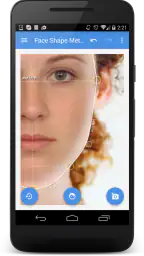 My Face Shape Meter and frames screenshot