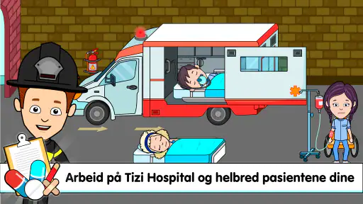 My Tizi Town: sykehus spill screenshot
