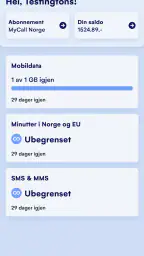 Mycall screenshot