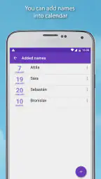 Name days Pro screenshot