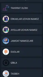 Namoz o'qishni o'rganish screenshot