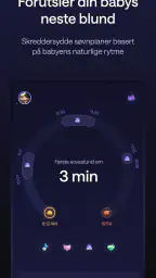 Napper: Søvnplan og logg screenshot