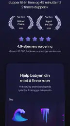 Napper: Søvnplan og logg screenshot