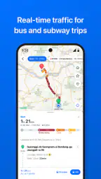 NAVER Maps, Navigation screenshot