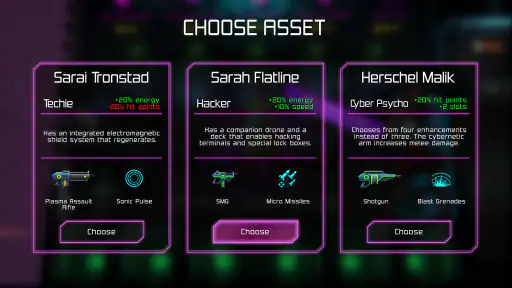 Neon Chrome screenshot