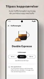 Nespresso Smart screenshot
