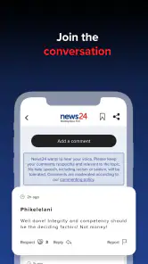 News24: Trusted News. First screenshot