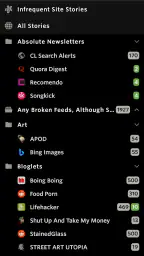 NewsBlur screenshot
