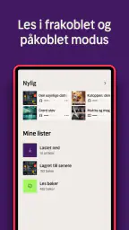 Nextory: Lydbøker og E-bøker screenshot