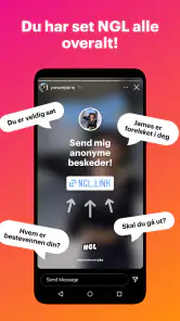 NGL – anonyme q&a screenshot