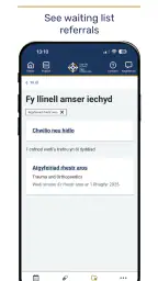 NHS Wales App screenshot