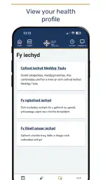 NHS Wales App screenshot