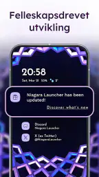 Niagara Launcher ‧ Startskjerm screenshot