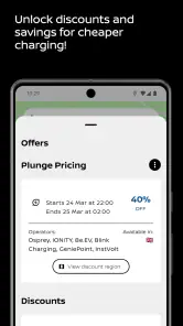 Nissan Charge - EV charging screenshot