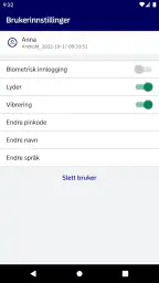 Nordea ID screenshot