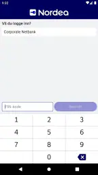 Nordea ID screenshot