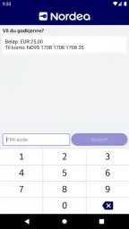 Nordea ID screenshot