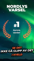 Nordlys Varsel Kart – AuroraMe screenshot