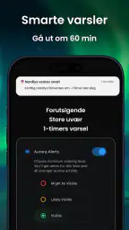 Nordlys Varsel Kart – AuroraMe screenshot