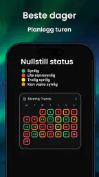 Nordlys Varsel Kart – AuroraMe screenshot