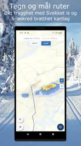 Norgeskart friluftsliv screenshot