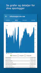 Norgeskart friluftsliv screenshot