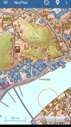 NorPlot sjøkart / kartplotter screenshot