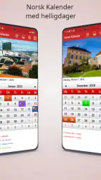 Norsk Kalender 2026 screenshot