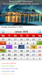Norsk Kalender 2026 screenshot
