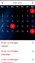Norsk Kalender 2026 Ukenummer screenshot