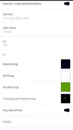 Norsk Kalender 2026 Ukenummer screenshot