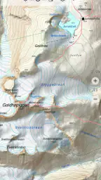 Norge Topokart screenshot