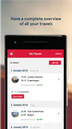 Norwegian Travel Assistant screenshot